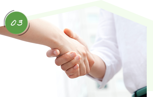 見積もりから施工までスピーディーに対応